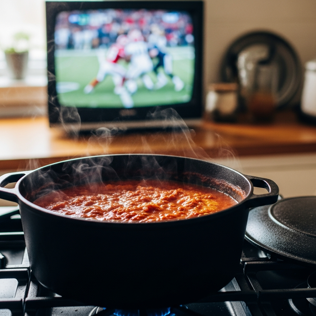 Sunday Gravy & Gridiron Glory: My Post-Holiday Sanity Savior